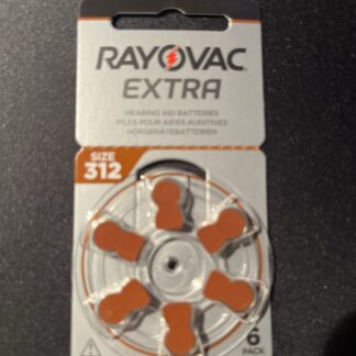 Kuuldeaparaadi patarei Rayovac Extra 312